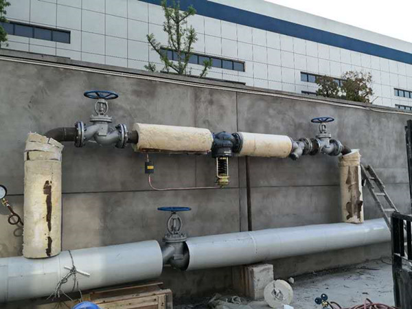 自力式蒸汽减压阀现场管道安装-杭州海沃